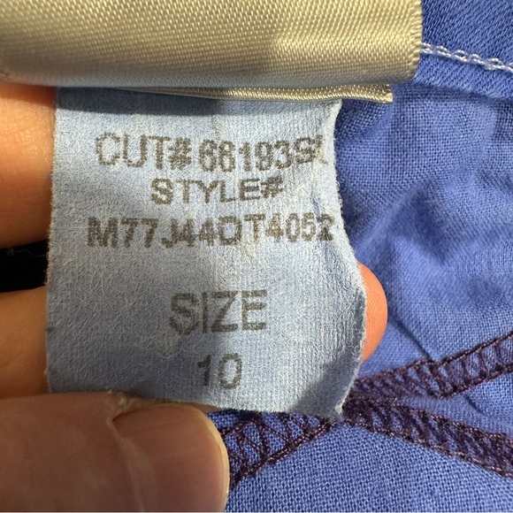 NYDJ size 10 blue ankle pants, cotton blend, fall, transitional, summer, casual - Picture 11 of 12